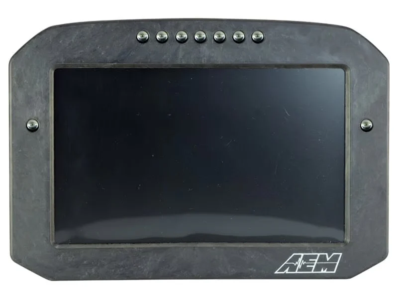 Pantalla plana de carbono AEM CD-7FG sin registro